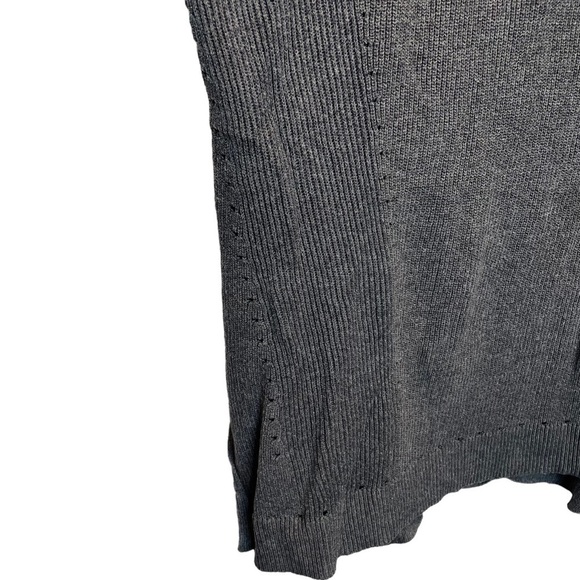 Cabi Snuggle Pullover Sweater 3705 Dark Charcoal Grey Small - Picture 3 of 6